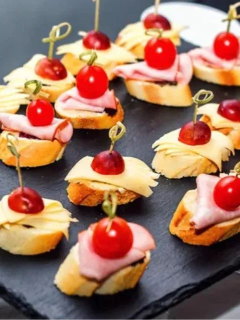 Canapés surtidos